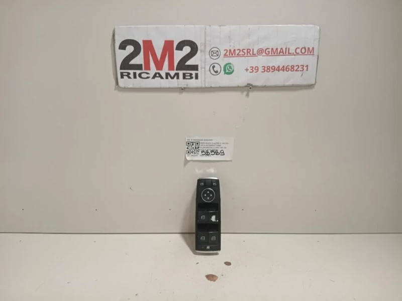 Interruttore Alzacristalli ANT SX A1669054300 Mercedes Classe A W176 2013