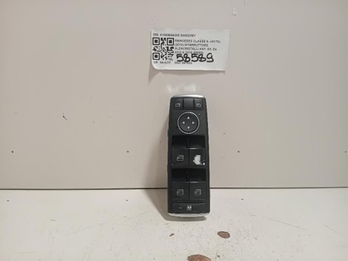 Interruttore Alzacristalli ANT SX A1669054300 Mercedes Classe A W176 2013