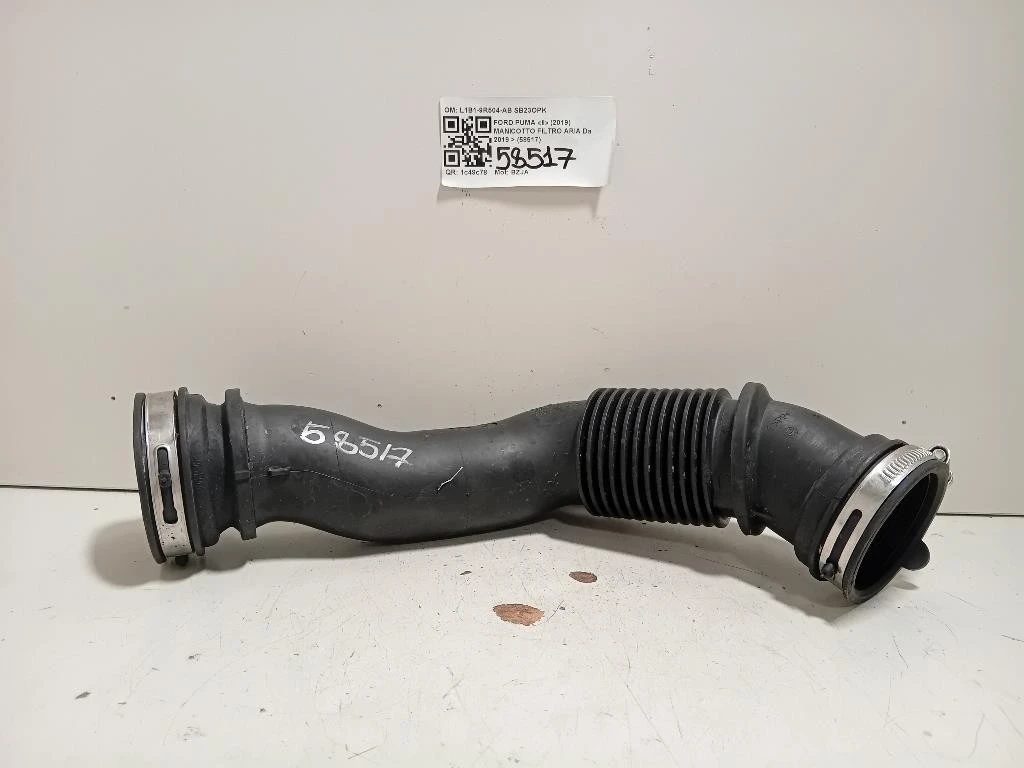 Manicotto Filtro ARIA L1B1-9R504-AB Ford PUMA II 2019