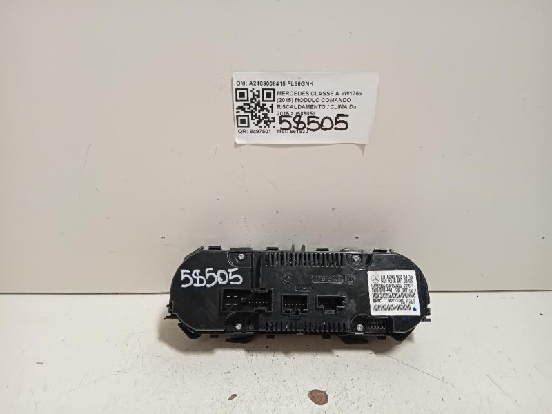 Modulo Comando Riscaldamento Clima A2469008415 Mercedes Classe A W176 2015