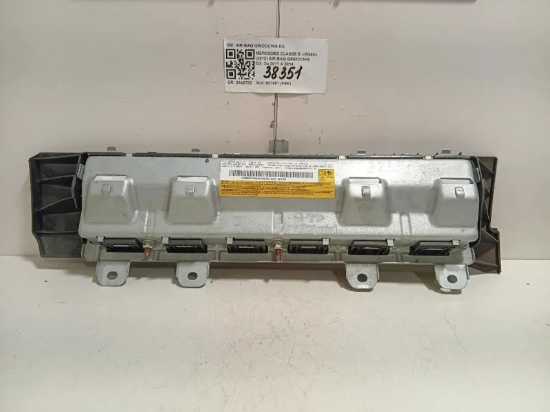 Air-bag Ginocchia DX A2468600602 Mercedes Classe B W246 2012