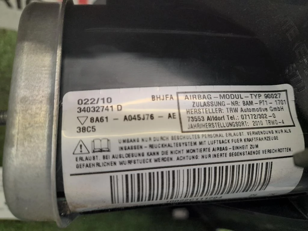 Air-bag Ginocchia SX 8A61A045J76AE Ford Fiesta VI 2008