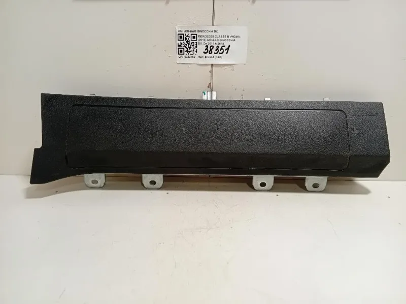 Air-bag Ginocchia DX A2468600602 Mercedes Classe B W246 2012