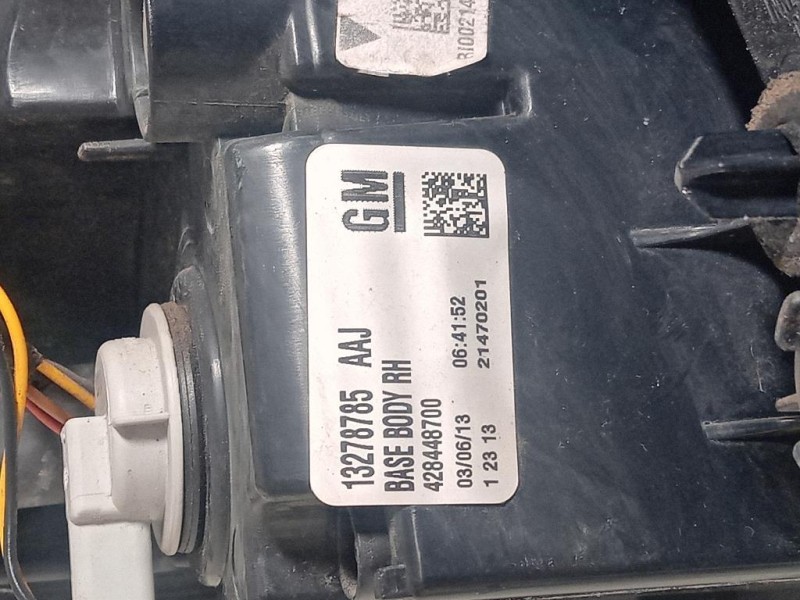 Fanale POST DX 13278785 Opel Zafira C 2012