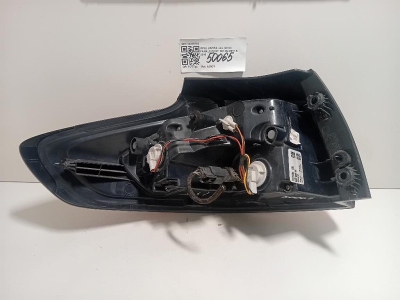 Fanale POST DX 13278785 Opel Zafira C 2012