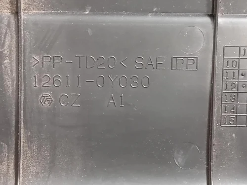 Carter Protezione Motore ANT 12611-0Y030 Toyota Yaris IV 2014