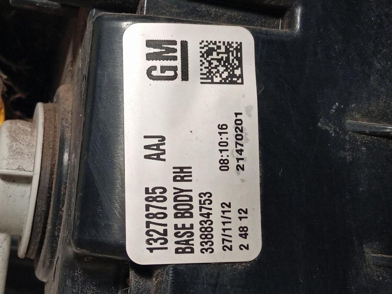 Fanale POST DX 13278785 Opel Zafira C 2012