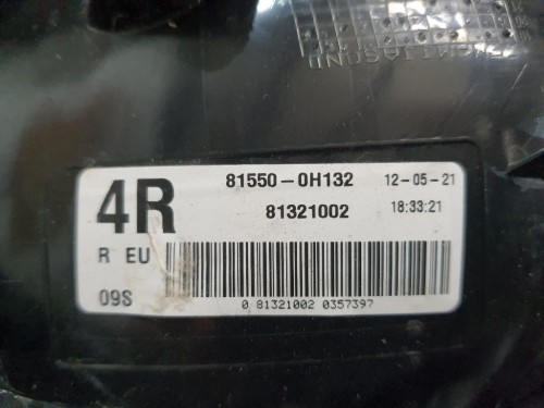 Fanale POST DX 815500H132 Peugeot 108 2014