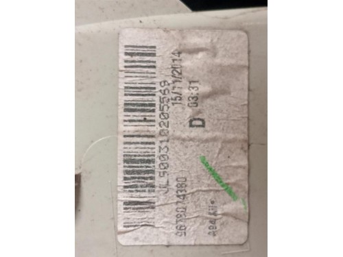 Fanale POST DX 9678074380 Peugeot 2008 I 2013