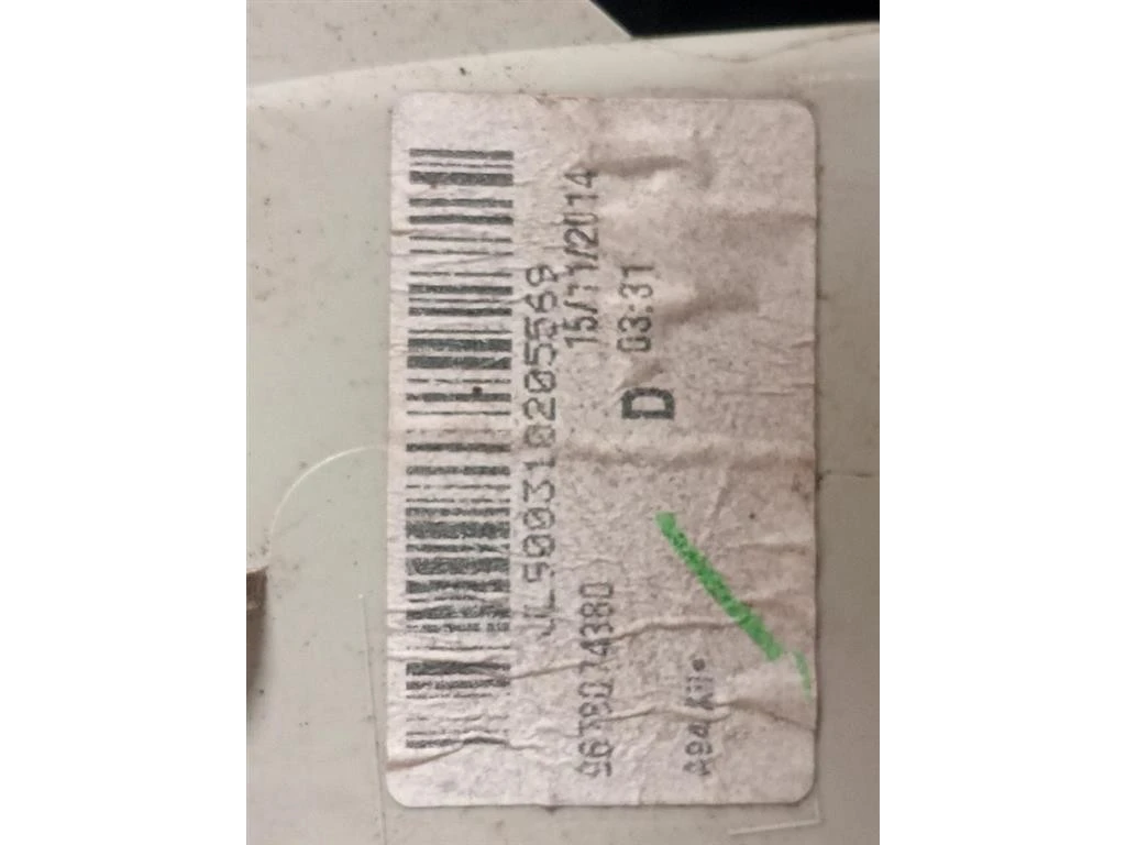 Fanale POST DX 9678074380 Peugeot 2008 I 2013