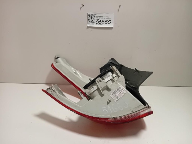 Fanale POST DX 9678074380 Peugeot 2008 I 2013