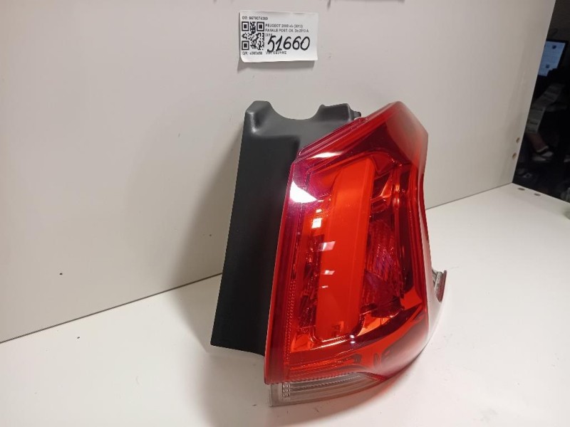 Fanale POST DX 9678074380 Peugeot 2008 I 2013
