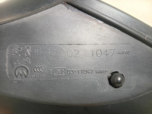 Retrovisore Esterno ANT DX 232673078 6+3 FILI Peugeot 2008 I 2016