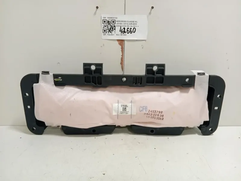 Air-bag Ginocchia DX 1668600102 Mercedes Classe ML W166 2012