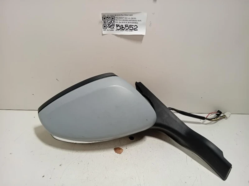 Retrovisore Esterno ANT DX 1611240180 6+3 FILI Peugeot 208 I 2015