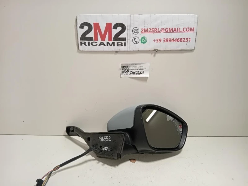 Retrovisore Esterno ANT DX 1611240180 6+3 FILI Peugeot 208 I 2015