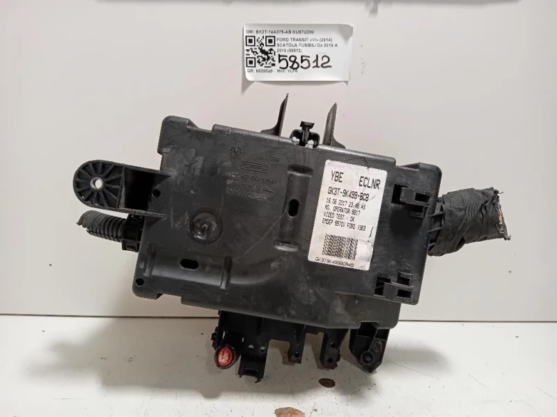 Scatola Fusibili BK2T-14A075-AB Ford Transit VI 2014