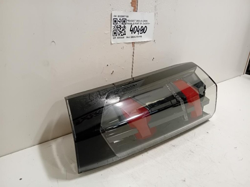 Fanale POST DX 9825957180 Peugeot 2008 II 2020