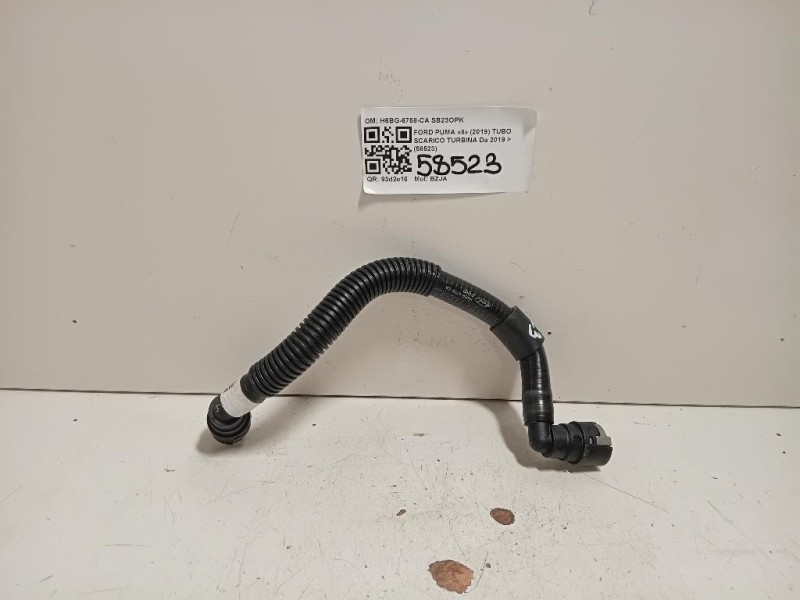 TUBO Scarico Turbina H6BG-6758-CA Ford PUMA II 2019