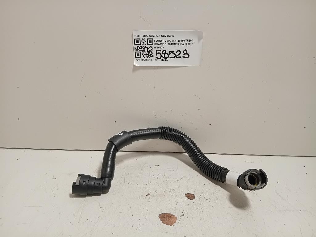 TUBO Scarico Turbina H6BG-6758-CA Ford PUMA II 2019