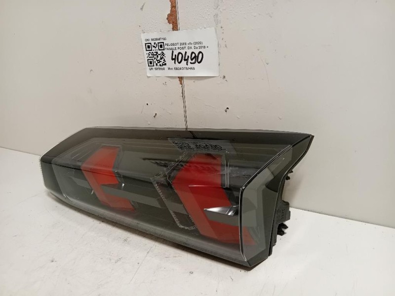 Fanale POST DX 9825957180 Peugeot 2008 II 2020