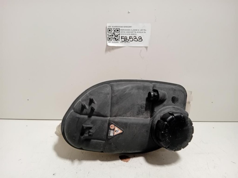 Vaschetta Acqua A2465000049 Mercedes Classe A W176 2013
