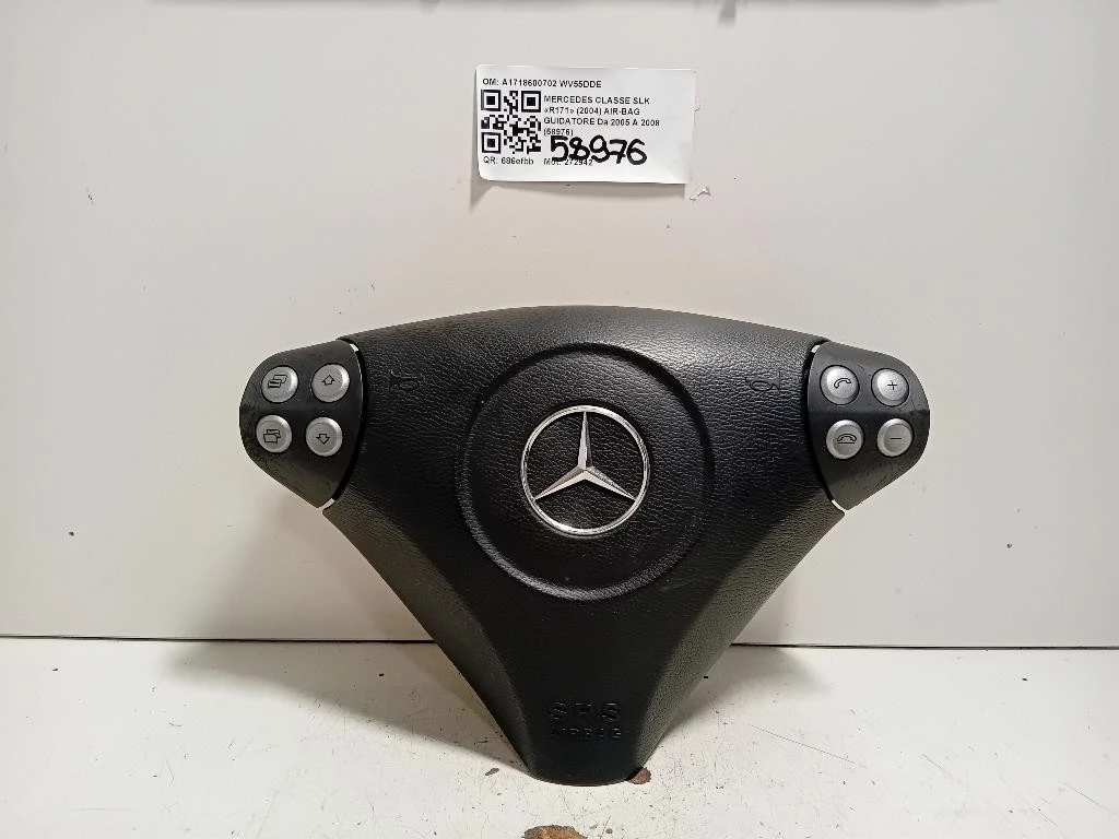 Air-bag Guidatore A1718600702 Mercedes Classe SLK R171 2004