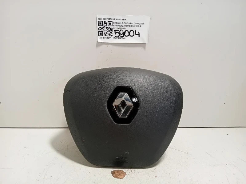 Air-bag Guidatore 985706588R Renault CLIO IV 2016