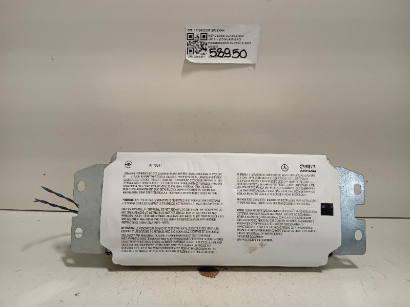 Air-bag Passeggero 1718600305 Mercedes Classe SLK R171 2004