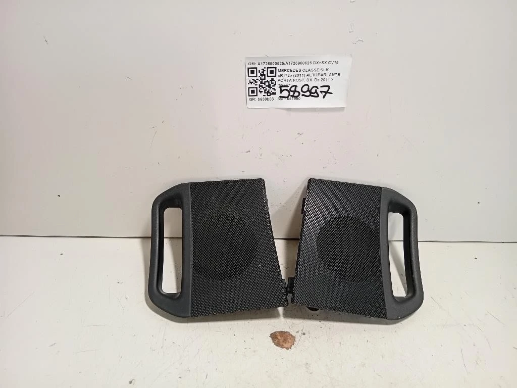 Altoparlante Porta POST DX A1726900525A1726900625 DX+SX Mercedes Classe SLK R172 2011