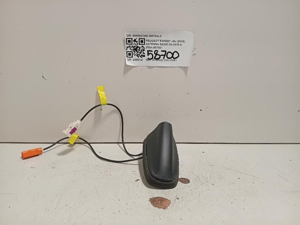 Antenna Radio 9808547080 Peugeot Expert III 2016