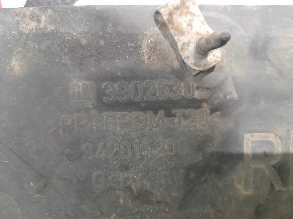 Carter Protezione Motore INF ANT DX 39026302 Opel Astra K SW 2016