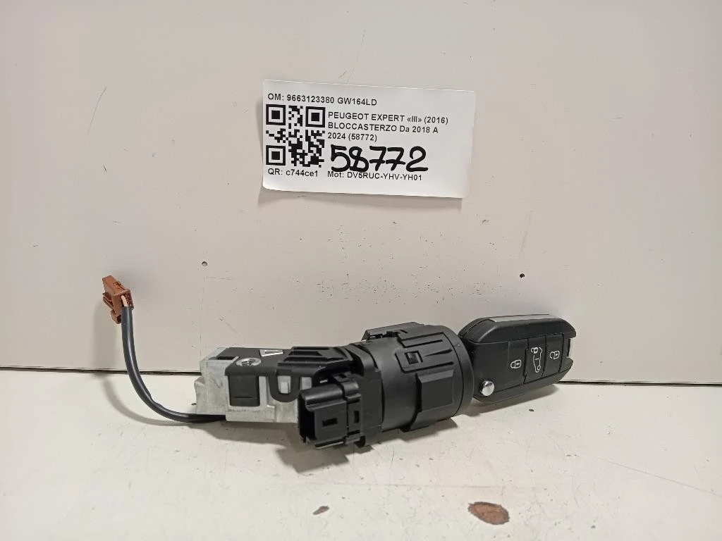 Bloccasterzo 9663123380 Peugeot Expert III 2016