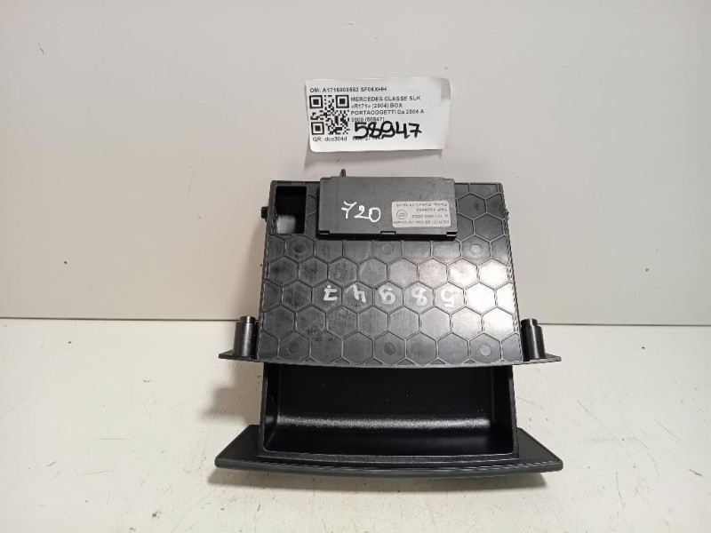BOX Portaoggetti A1716800552 Mercedes Classe SLK R171 2004
