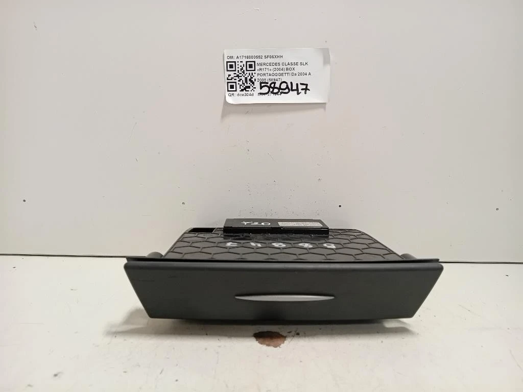 BOX Portaoggetti A1716800552 Mercedes Classe SLK R171 2004