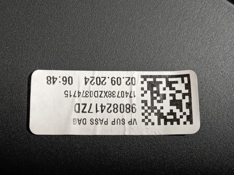 BOX Portaoggetti 98082417ZD Peugeot Expert III 2016