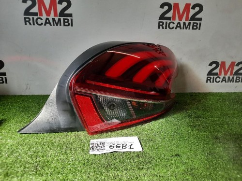 Fanale POST DX 9825601180 Peugeot 208 I 2012