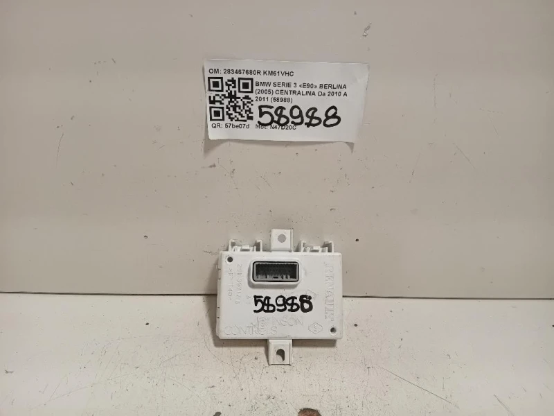 Centralina 283467680R Bmw Serie 3 E90 Berlina 2005