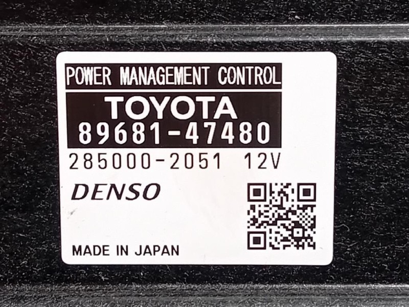 Centralina 89681-47480 Toyota Prius II 2012