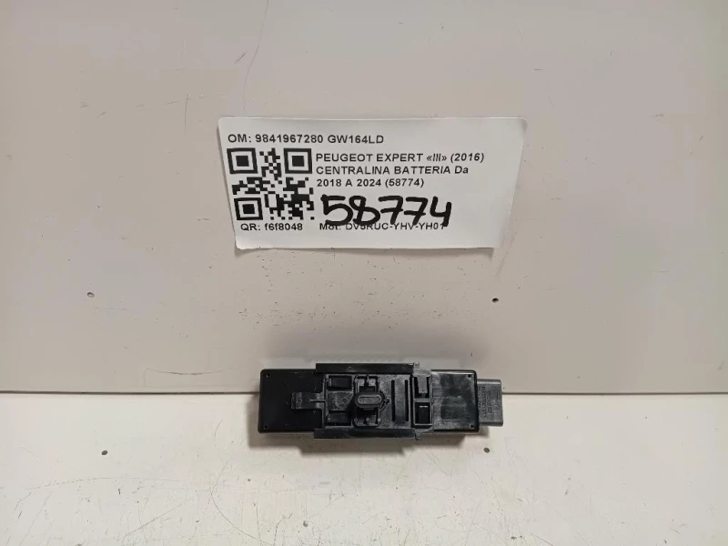 Centralina Batteria 9841967280 Peugeot Expert III 2016