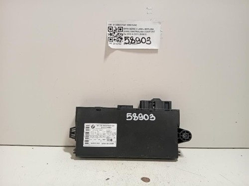 Centralina Comfort 61359237047 Bmw Serie 3 E90 Berlina 2005