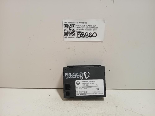 Centralina Gateway A1715405045 Mercedes Classe SLK R171 2004