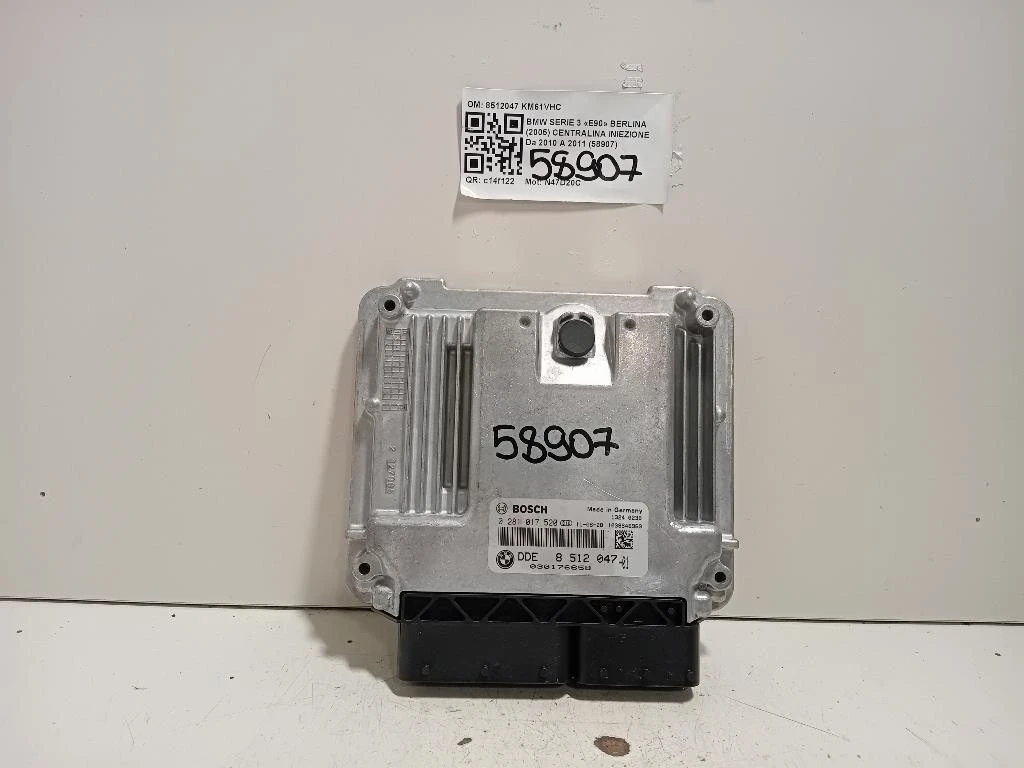 Centralina Iniezione 8512047 Bmw Serie 3 E90 Berlina 2005