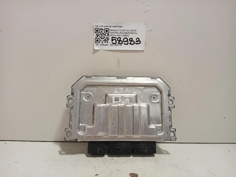 Centralina Iniezione 237108979R Renault CLIO IV 2016
