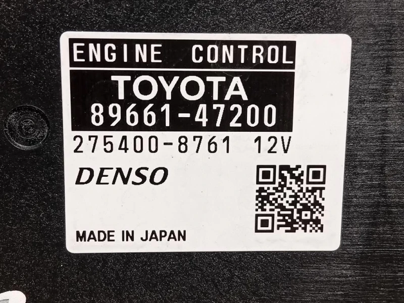 Centralina Iniezione 89661-47200 Toyota Prius II 2012