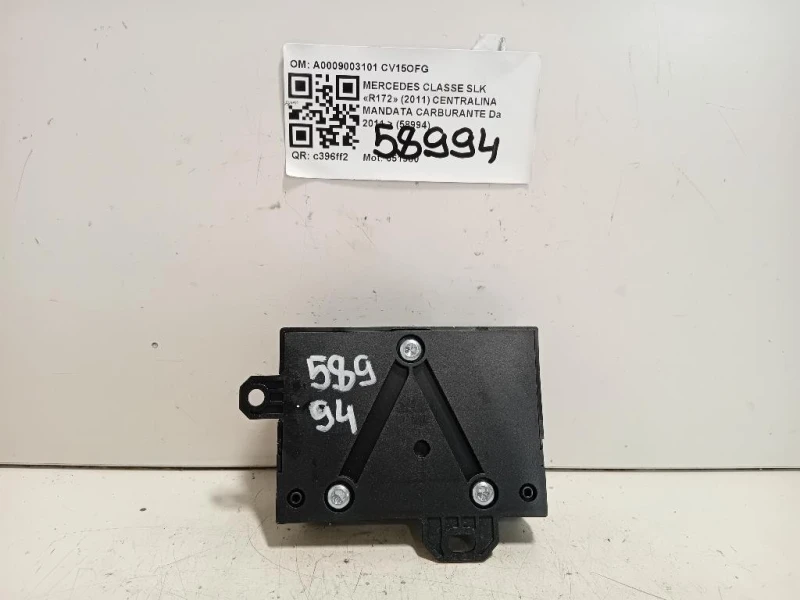 Centralina Mandata Carburante A0009003101 Mercedes Classe SLK R172 2011