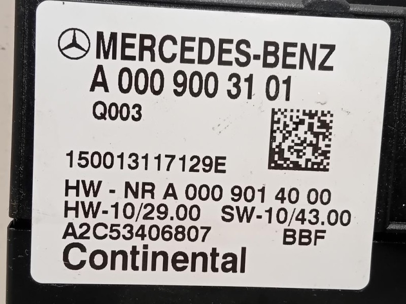 Centralina Mandata Carburante A0009003101 Mercedes Classe SLK R172 2011