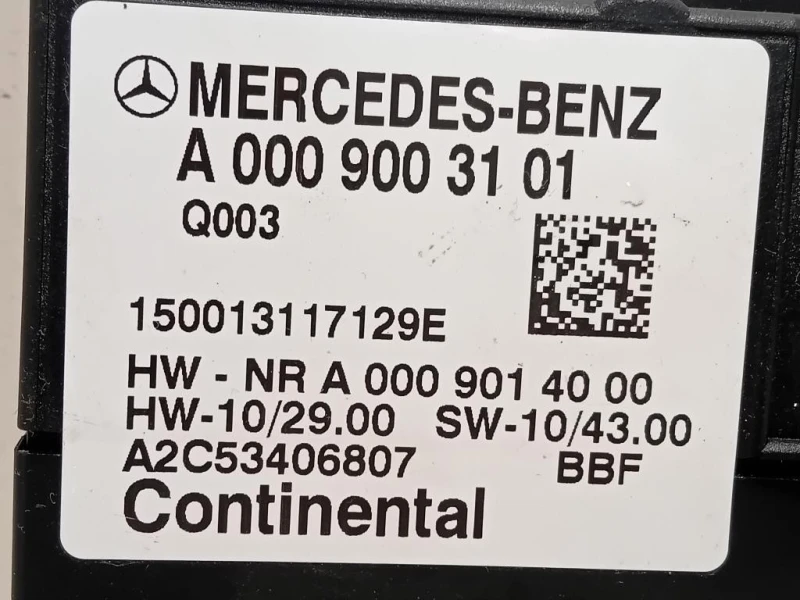 Centralina Mandata Carburante A0009003101 Mercedes Classe SLK R172 2011