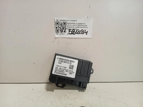 Centralina Mandata Carburante A0009003101 Mercedes Classe SLK R172 2011