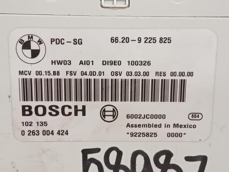Centralina PARK Assist 66209225825 Bmw Serie 3 E90 Berlina 2005